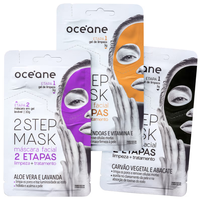 Kit Océane Máscara Facial (3 produtos)