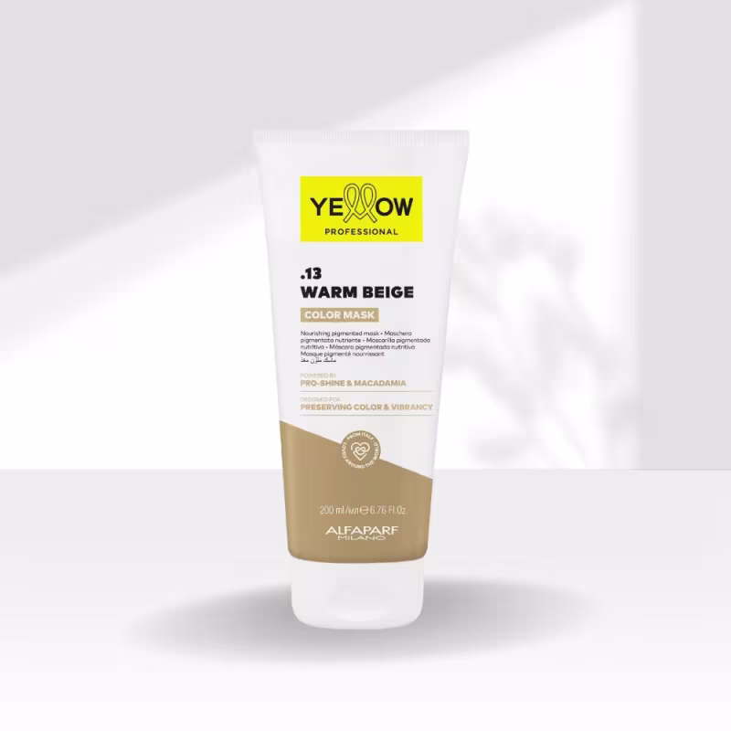 Máscara Yellow Color Mask .13 Warm Beige Tonalizante 200 ml