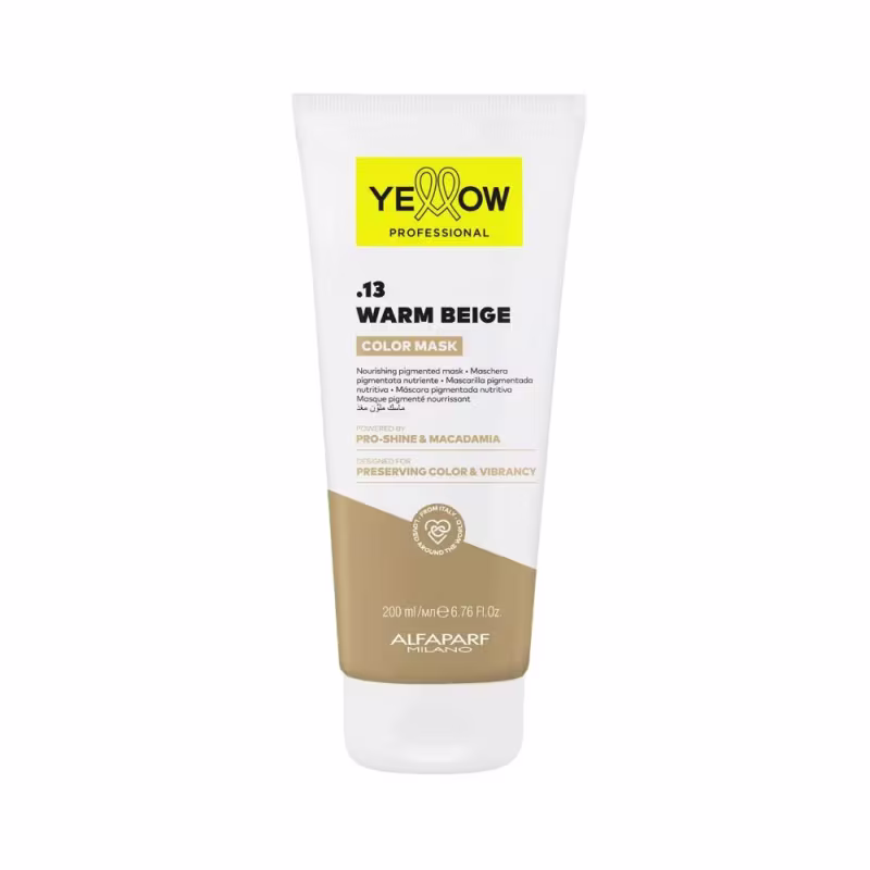 Máscara Yellow Color Mask .13 Warm Beige Tonalizante 200 ml