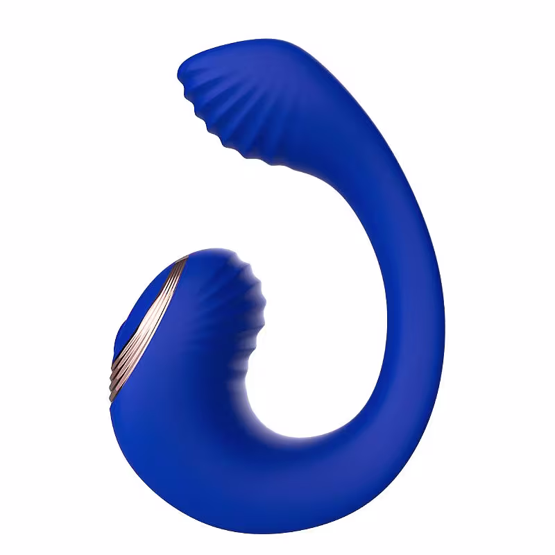 Vibrador de Ponto G e Clitóris Curvado Tunisia com Controle Remoto