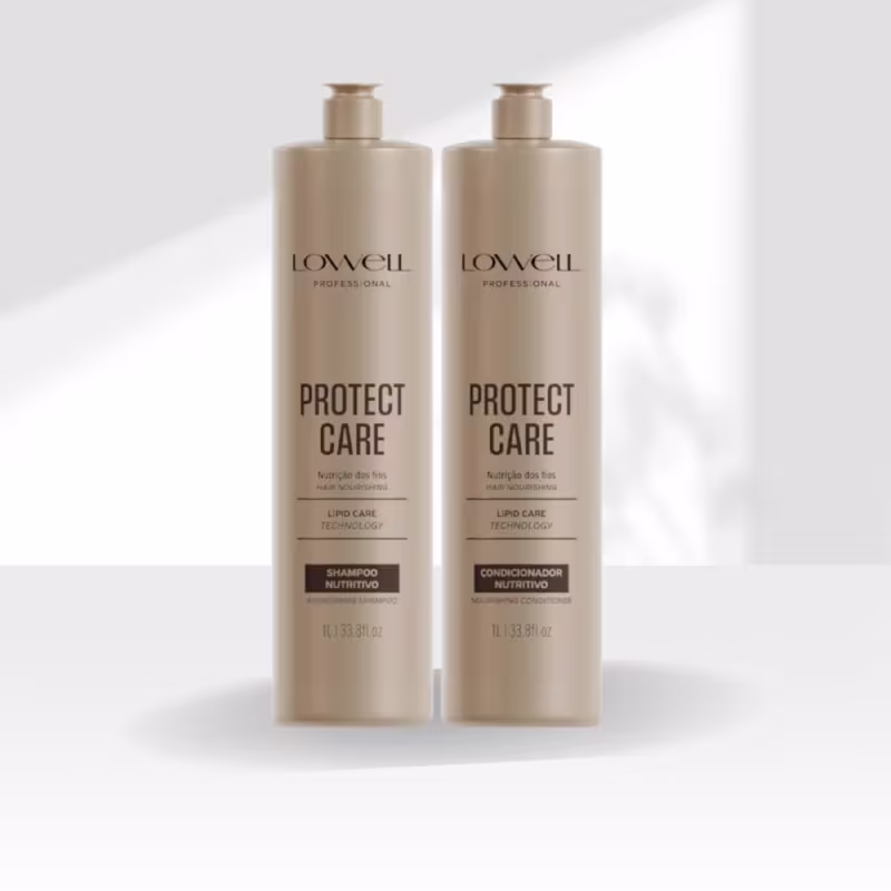 Kit Shampoo Condicionador Lowell Protect Care Salon duo