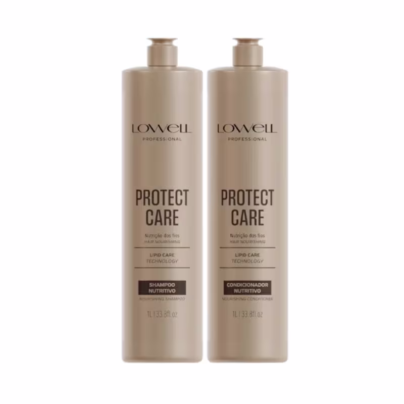 Kit Shampoo Condicionador Lowell Protect Care Salon duo