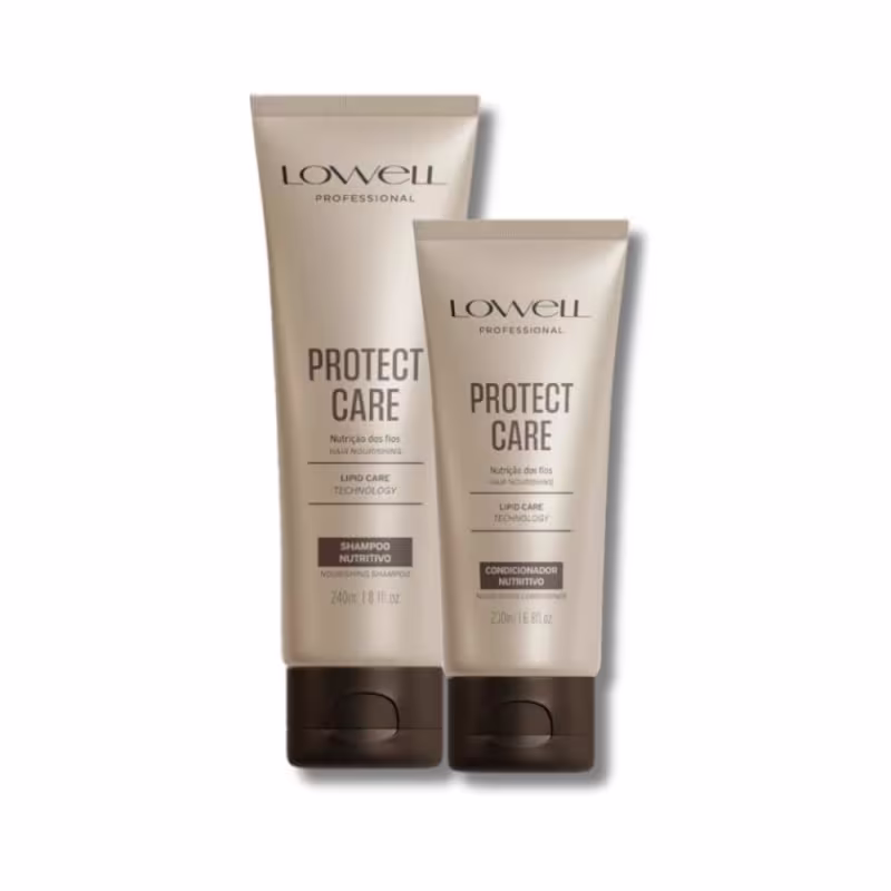Kit Shampoo Condicionador Lowell Protect Care Home care
