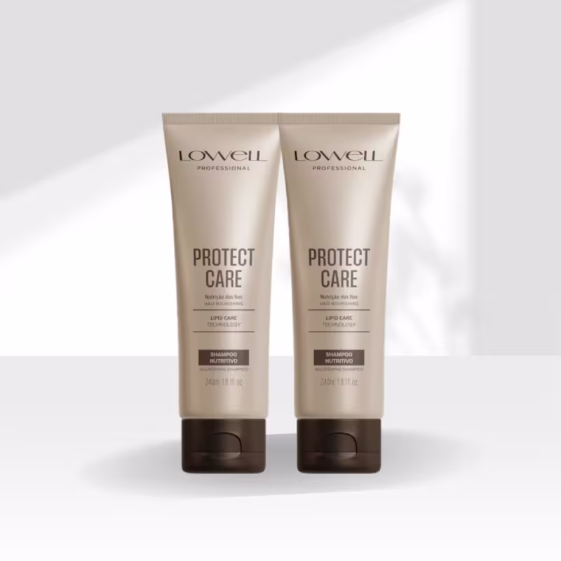 Kit Shampoo Lowell Protect Care Tratamento Diário Home care