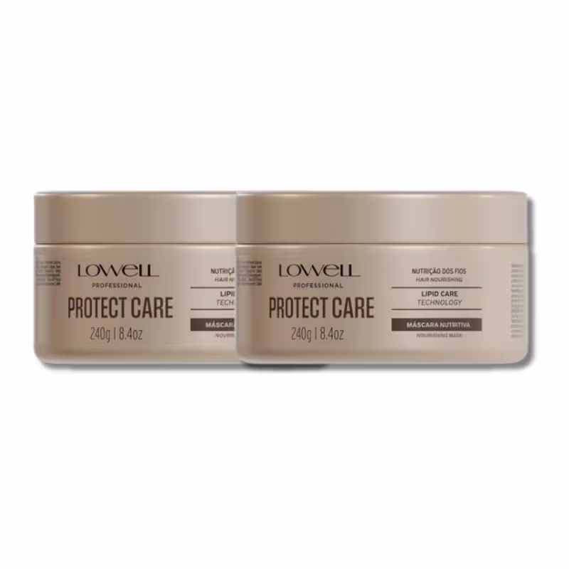 Kit Lowell Protect Care Proteção Tratamento Diário Máscara