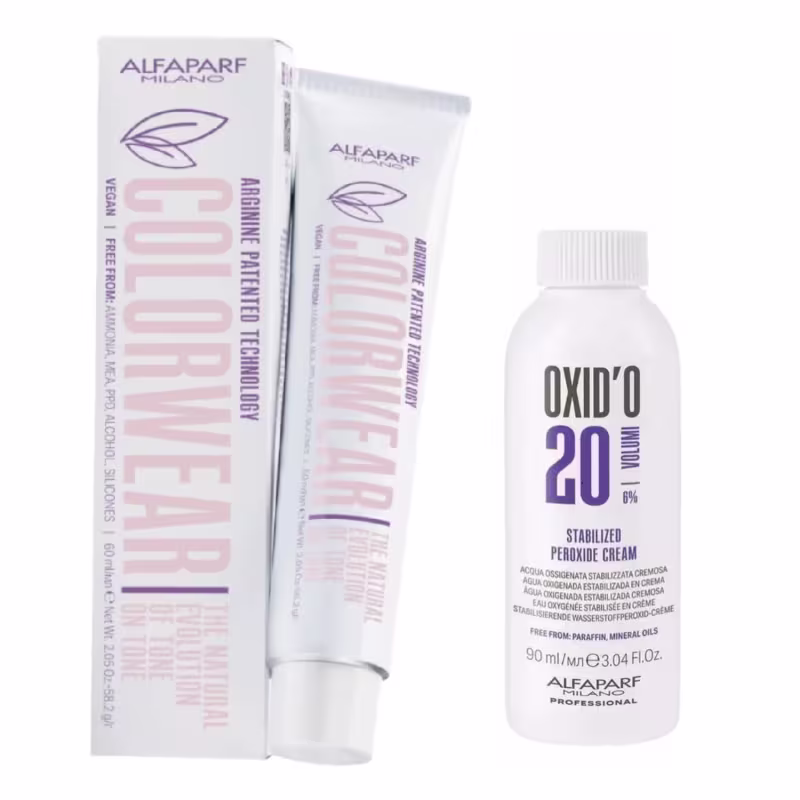 Kit Coloração Alfaparf Color Wear 5.32 + Ox 20 Vol 90ml