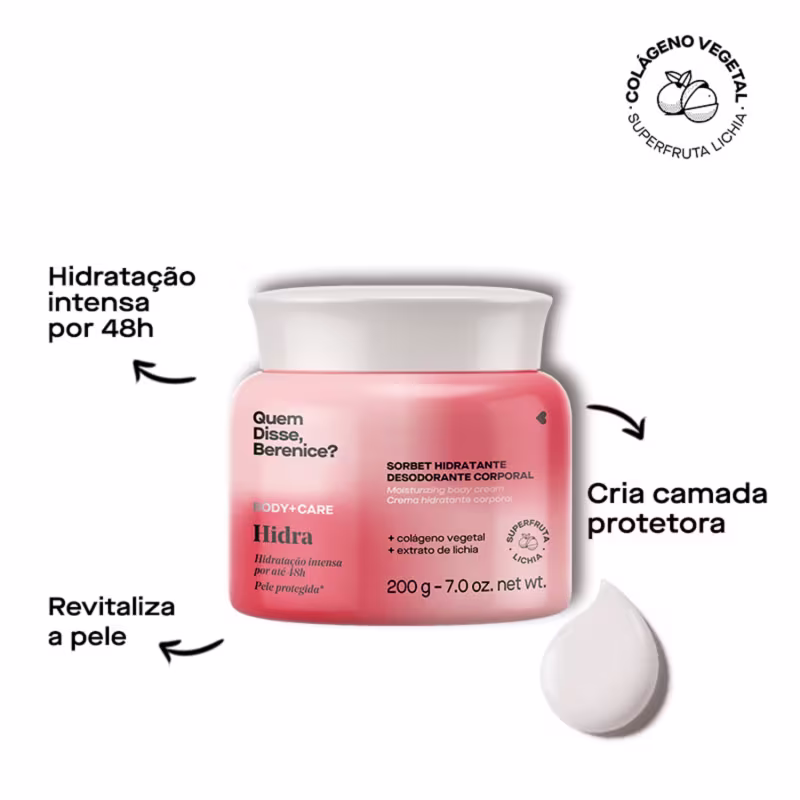 quem disse, berenice? Hidra Sorbet - Hidratante Desodorante Corporal 200g