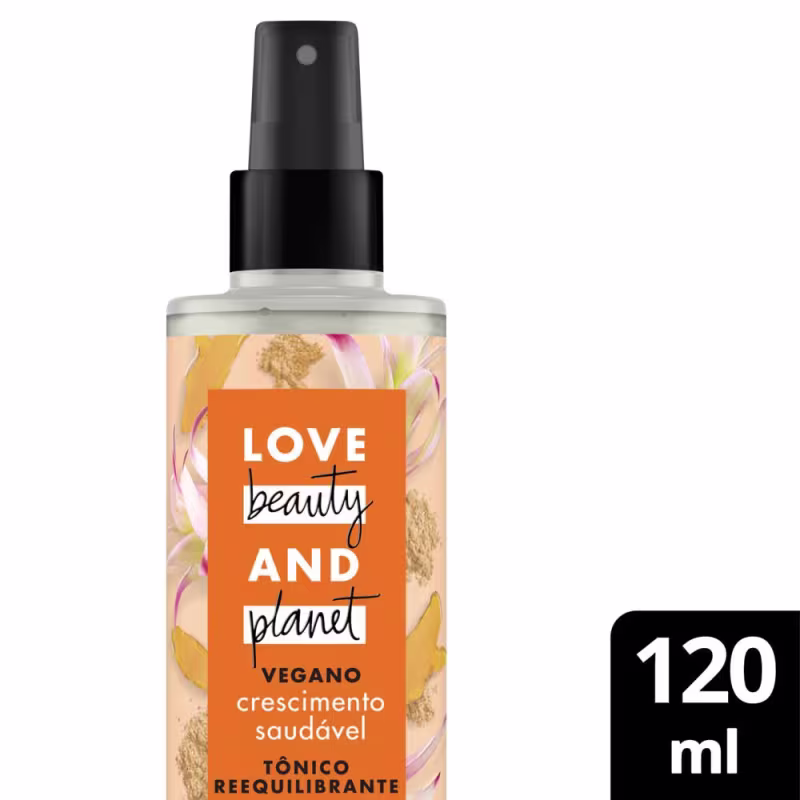 Love Beauty and Planet Crescimento Saudável - Tônico Capilar Reequilibrante 120ml