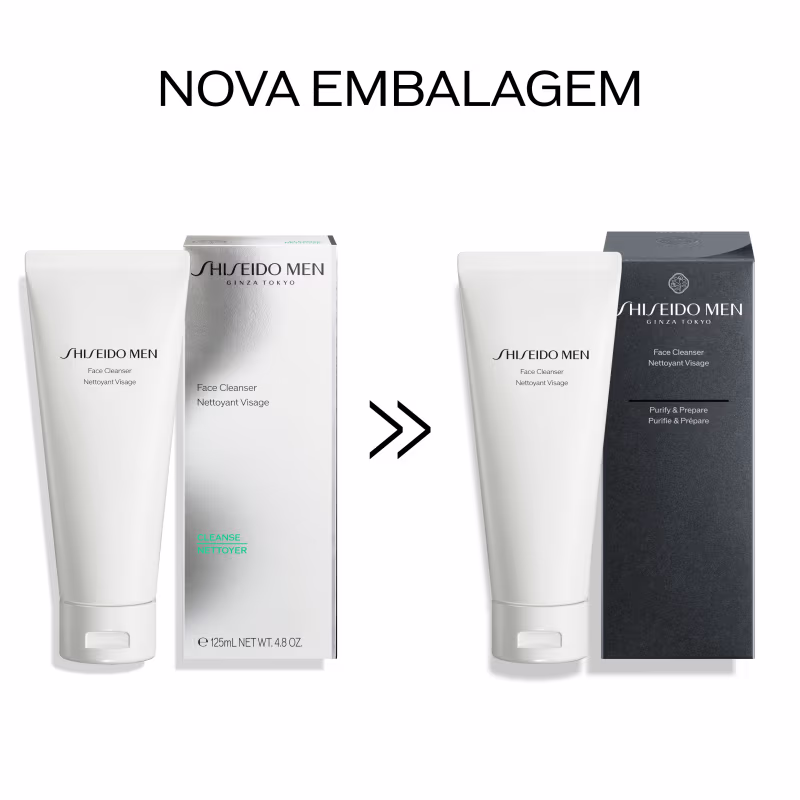 Shiseido Men Face Cleanser - Espuma de Limpeza Facial 125ml