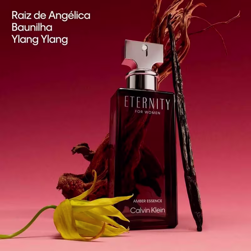 Perfume Importado Feminino Eternity Amber Essence For Her Calvin Klein, 30ml.