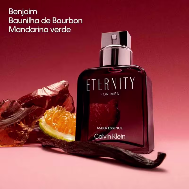 Perfume Importado Masculino Eternity Amber Essence For Him Calvin Klein Parfum Intense, 50ml.