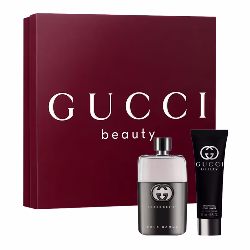 Conjunto Guilty Gucci Pour Homme Masculino - Eau de Toilette 50ml + Shower Gel 50ml