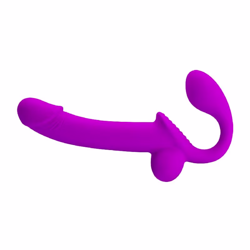 Vibrador Strapless Ponto G Clitóris com Spray Kelpie Pretty Love Flexível Recarregável