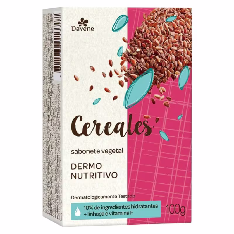 Sabonete Vegetal em Barra Cereales Nutritivo100g