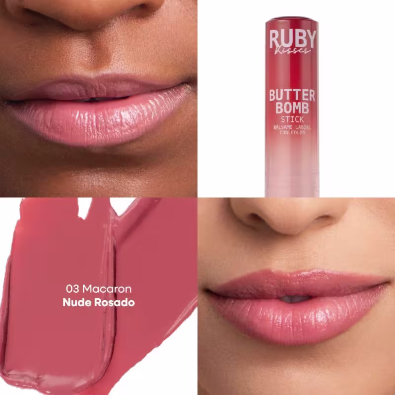 Ruby Kisses - Gloss Stick Butter Bomb - Macaron
