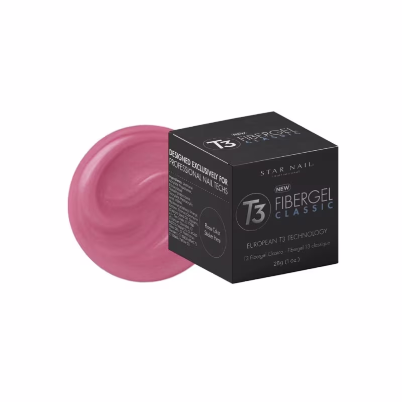 Gel Fibra Cuccio T3 Fibergel Baby Pink Estruturação 28 g