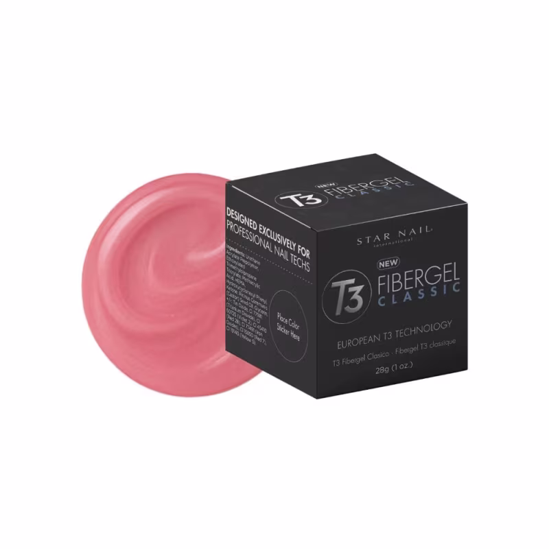 Gel Fibra Cuccio T3 Fibergel Natural Nude Estruturação 28 g
