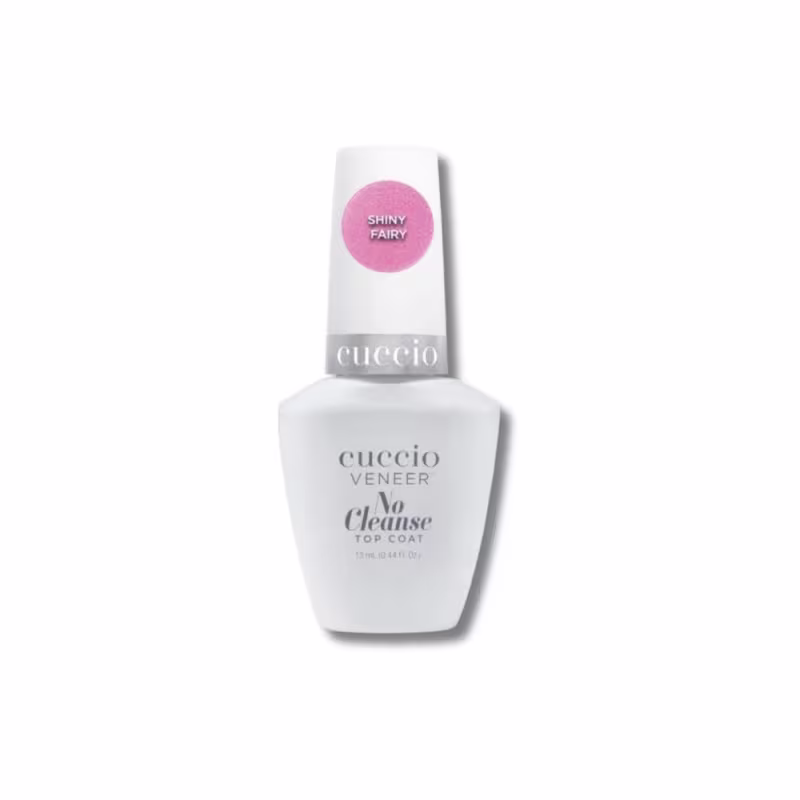 Finalizador Top Coat Cuccio No Cleanse Shiny Fairy 13 ml
