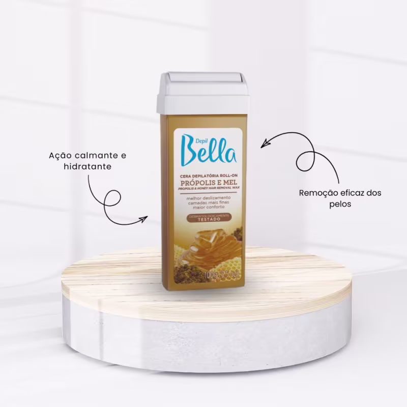 Kit Depil Bella Roll On Basico Depilacao Completo