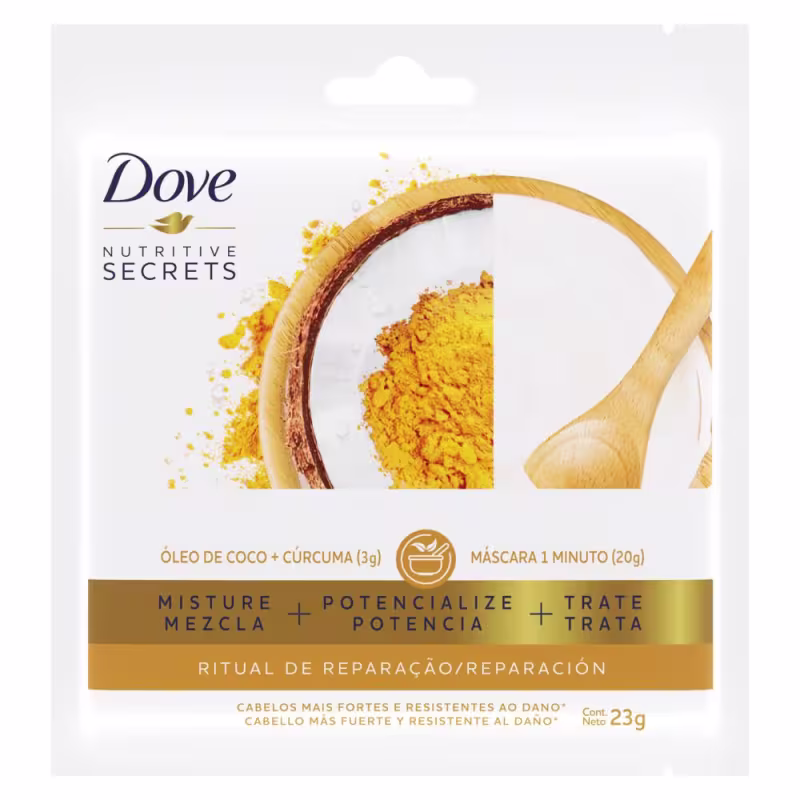 Dove Nutritive Secrets Ritual de Reparação 1 Minuto - Sachê de Tratamento 23ml