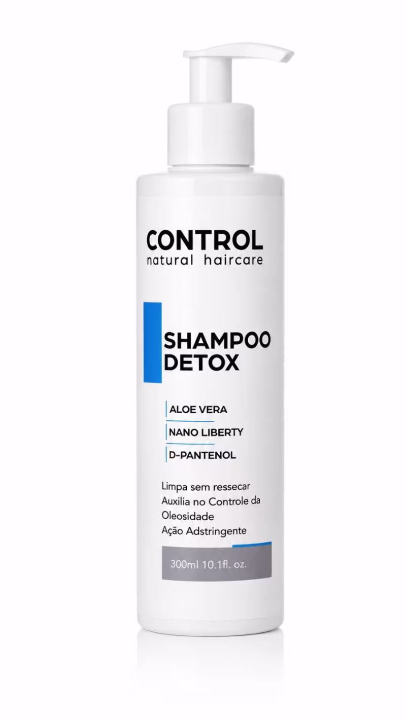 Shampoo Detox Control Natural Haircare Oleosidade Antirresíduo 300ml