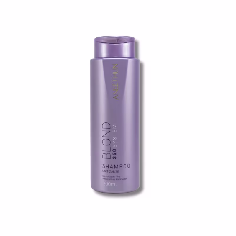 Shampoo Aneethun Blond 360 Matizante Capilar 300ml