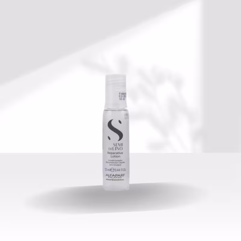 Kit Alfaparf Semi di Lino Reparative Lotion Ampolas 9 x 13 ml