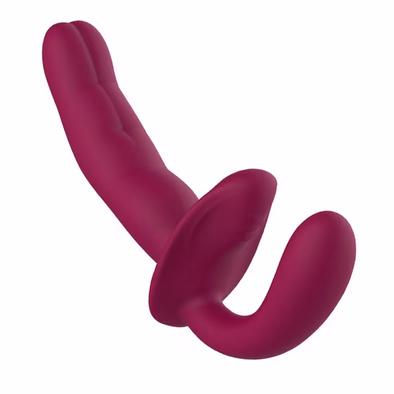Vibrador Strapless Controle Remoto Olive 10 Vibrações Recarregável Flexível