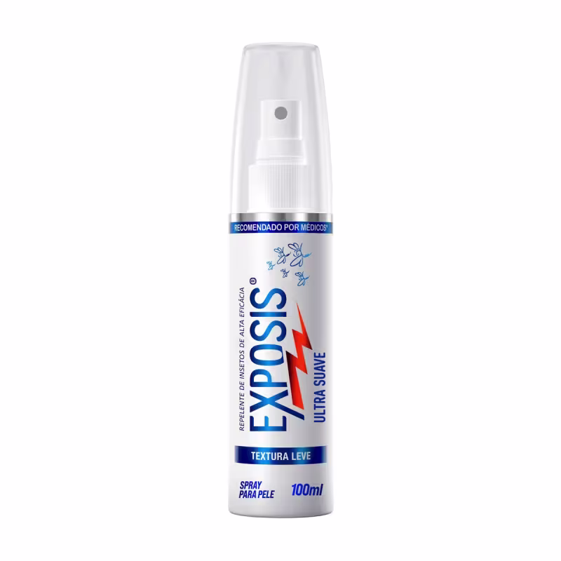 Repelente Exposis Ultra Suave Líquido Spray 100ml Oil Free