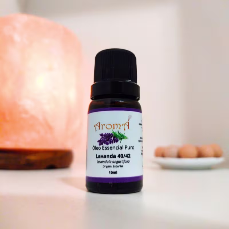 Kit Luminária Difusora + Óleo Essencial de Lavanda Aromá 10ml