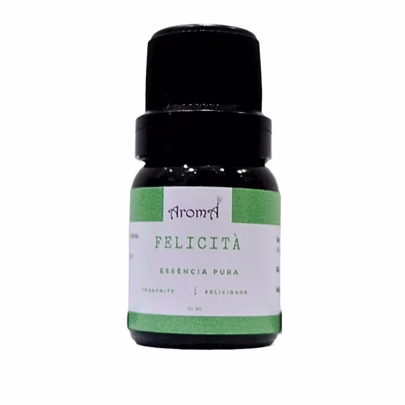 Essência Aromática Pura Felicità Aromá 10ml - Felicidade