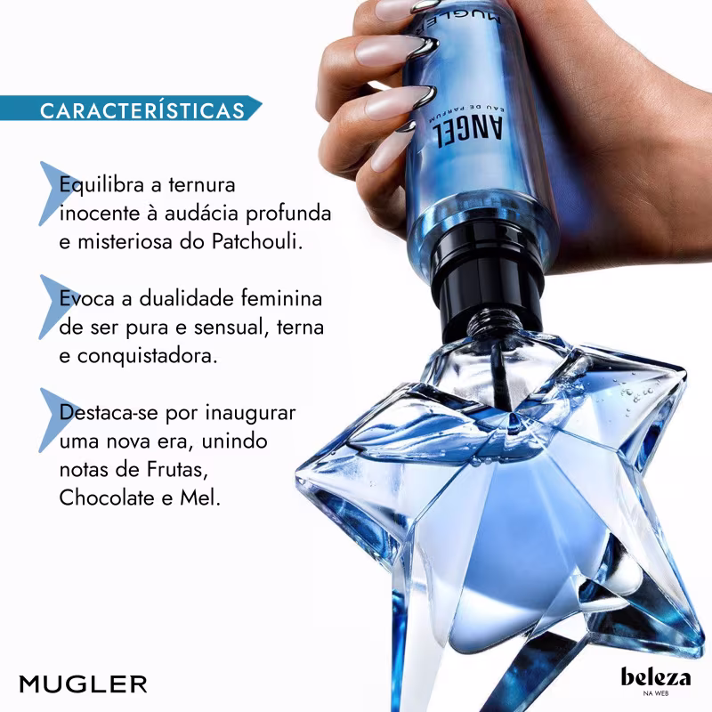 Angel Mugler Eau de Parfum Refilável - Perfume Feminino 100ml