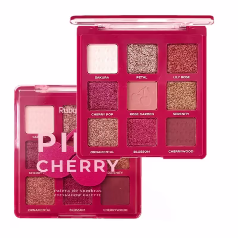 Paleta de Sombras Ruby Rose Pink Cherry