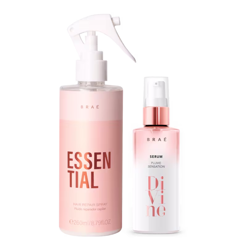 Braé Kit Essential Finalizador 260ml + Divine Plume Sensation 60ml
