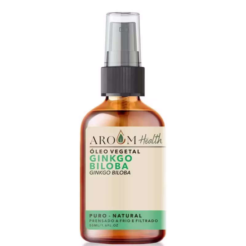 Aroom Aromaterapia Ginkgo Biloba - Óleo Vegetal 50ml