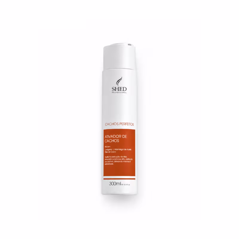 Ativador de Cachos 300ml Cachos Perfeitos: Definição e Controle do Frizz | Shed Professional