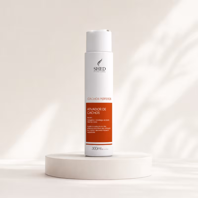 Ativador de Cachos 300ml Cachos Perfeitos: Definição e Controle do Frizz | Shed Professional