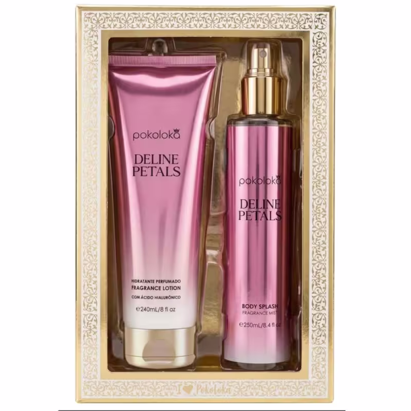 Kit Pokoloka Deline Petals 240ml + Body Splash 250ml