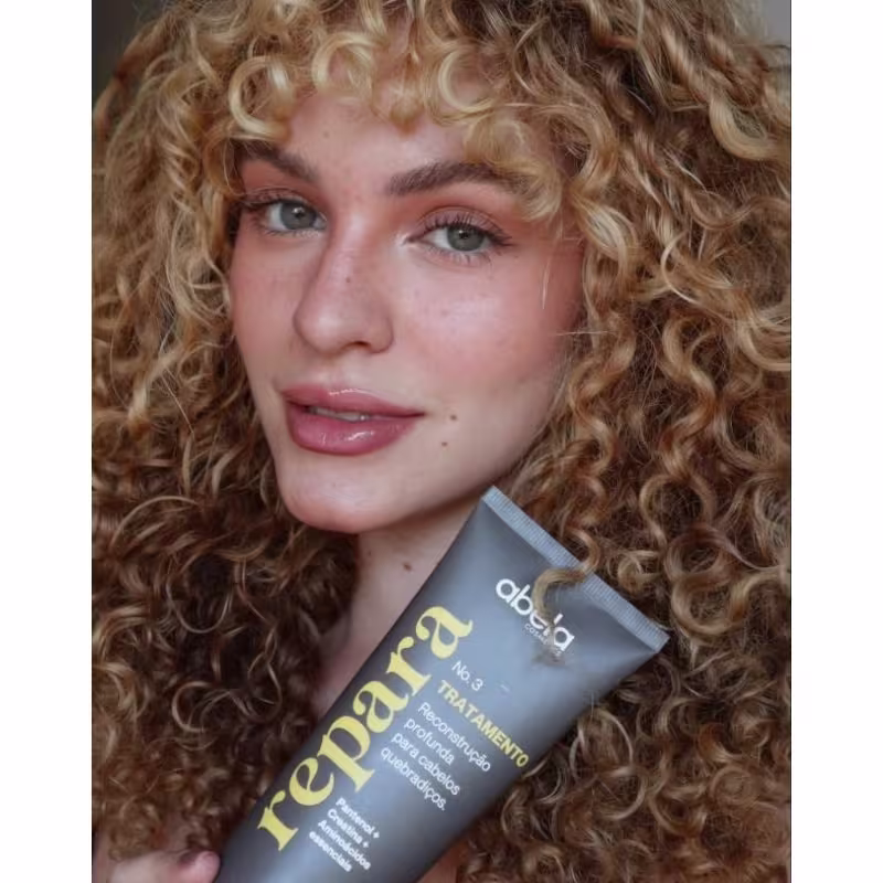Máscara de Tratamento Capilar Abela Cosmetics Repara Nº3, 250g.