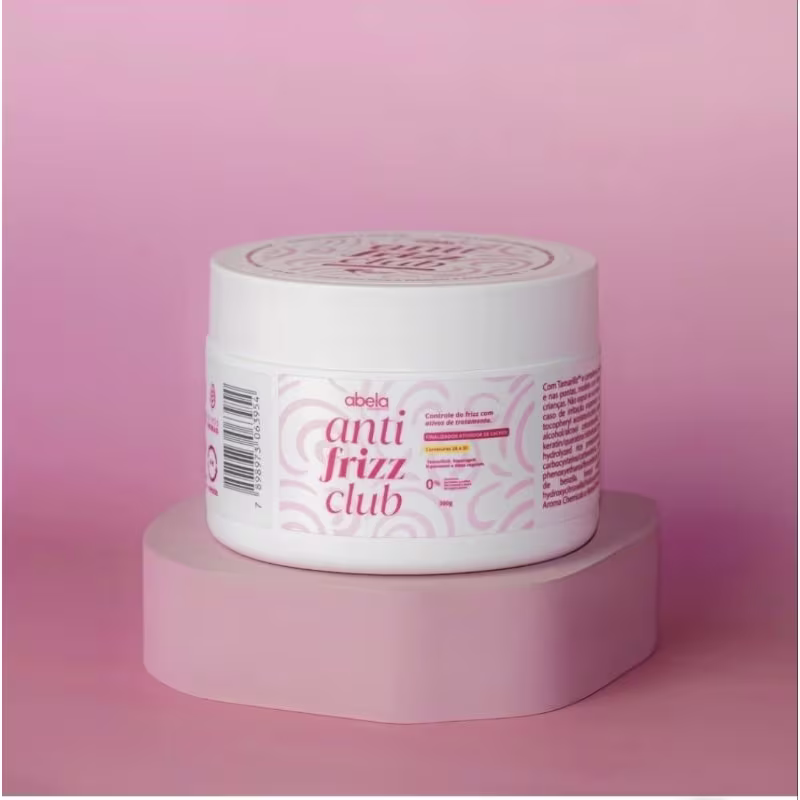 Finalizador Ativador de Cachos Anti Frizz Club Abela 300g