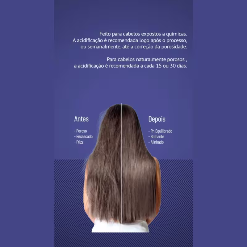 Acidificante Capilar Soft Hair 120ml Tratamento Regula Ph