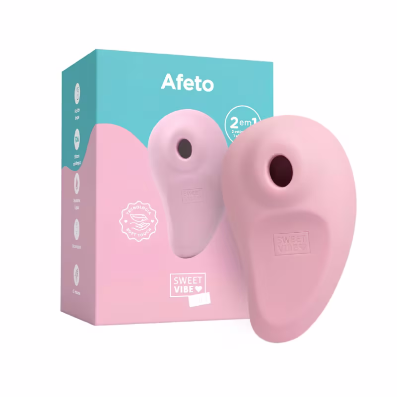 Sugador Clitóris Vibrador Sweet Vibe Afeto Vibrador Estimulador Recarregável