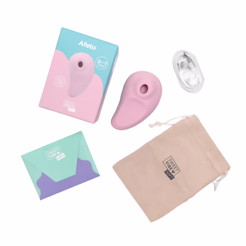Sugador Clitóris Vibrador Sweet Vibe Afeto Vibrador Estimulador Recarregável