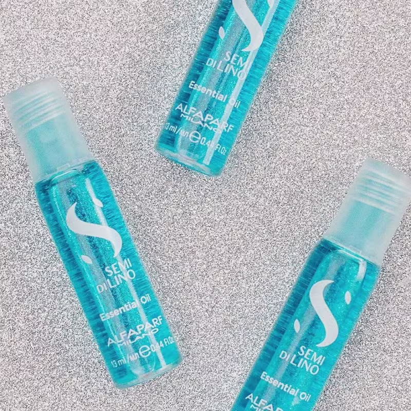 Ampola de Tratamento Capilar Alfaparf Semi di Lino Sublime Essential Oil, 13ml.