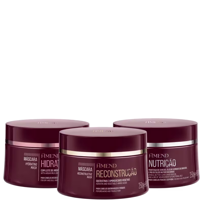 Kit Amend Cronograma Capilar 250g