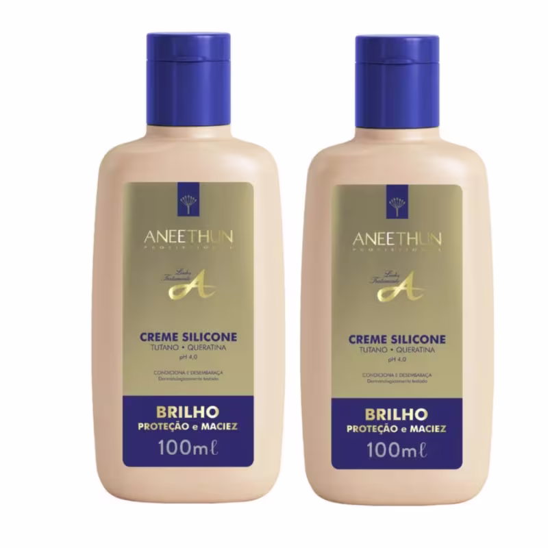Aneethun Kit Duo Creme de Silicone de 100ml