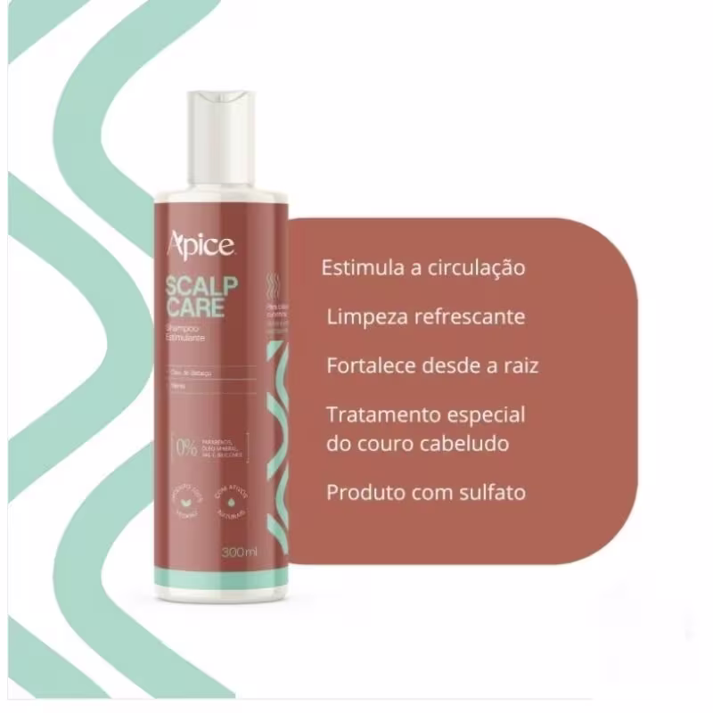 Apice Cosméticos Scalp Care - Shampoo 300ml