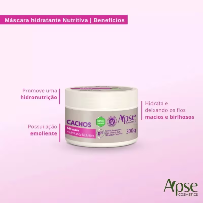 Apice Kit Cachos Tratamento Completo (5 PRODUTOS)