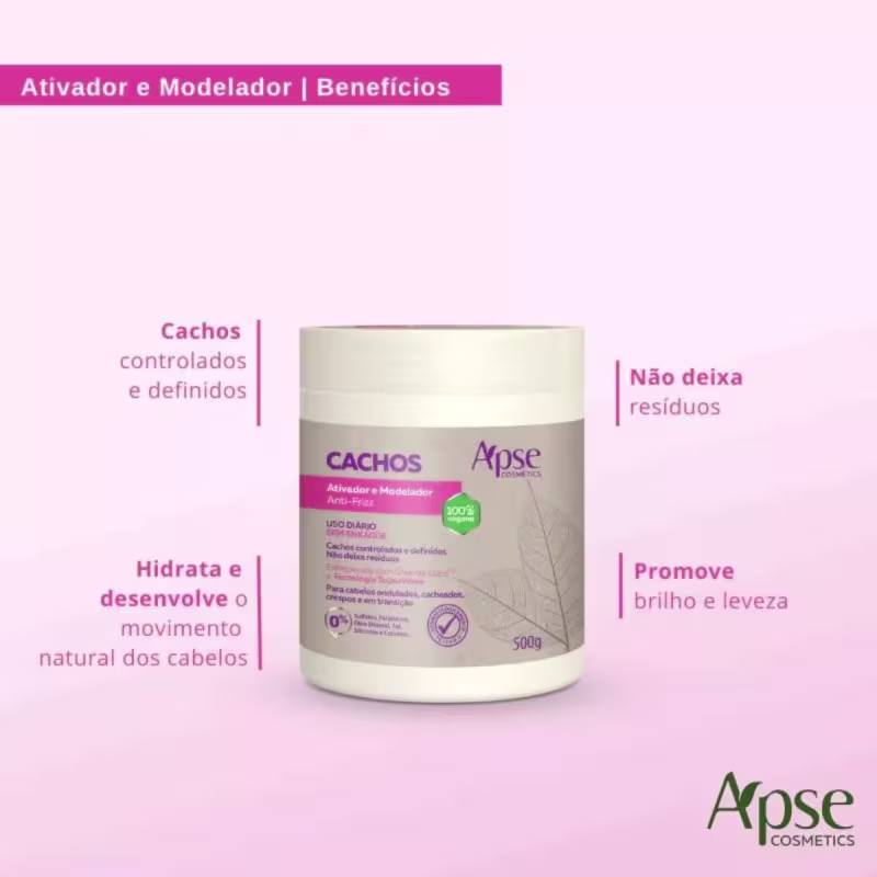 Apice Kit Cachos Tratamento Completo (5 PRODUTOS)