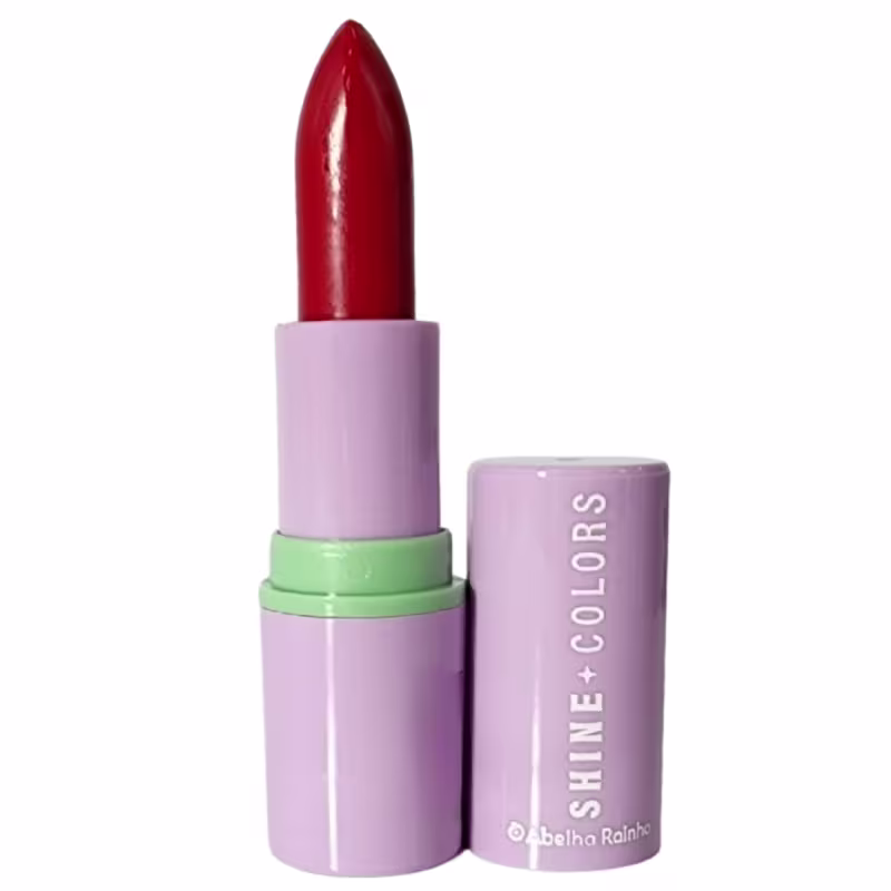 Abelha Rainha Shine Colors Batom Brilho Intenso Rouge FPS 15 3,7g